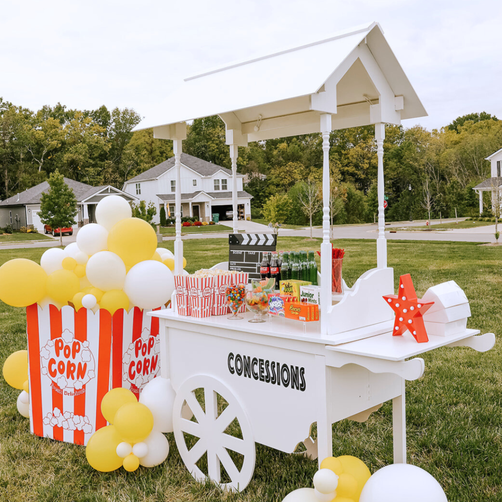 Snack Cart Movie Night